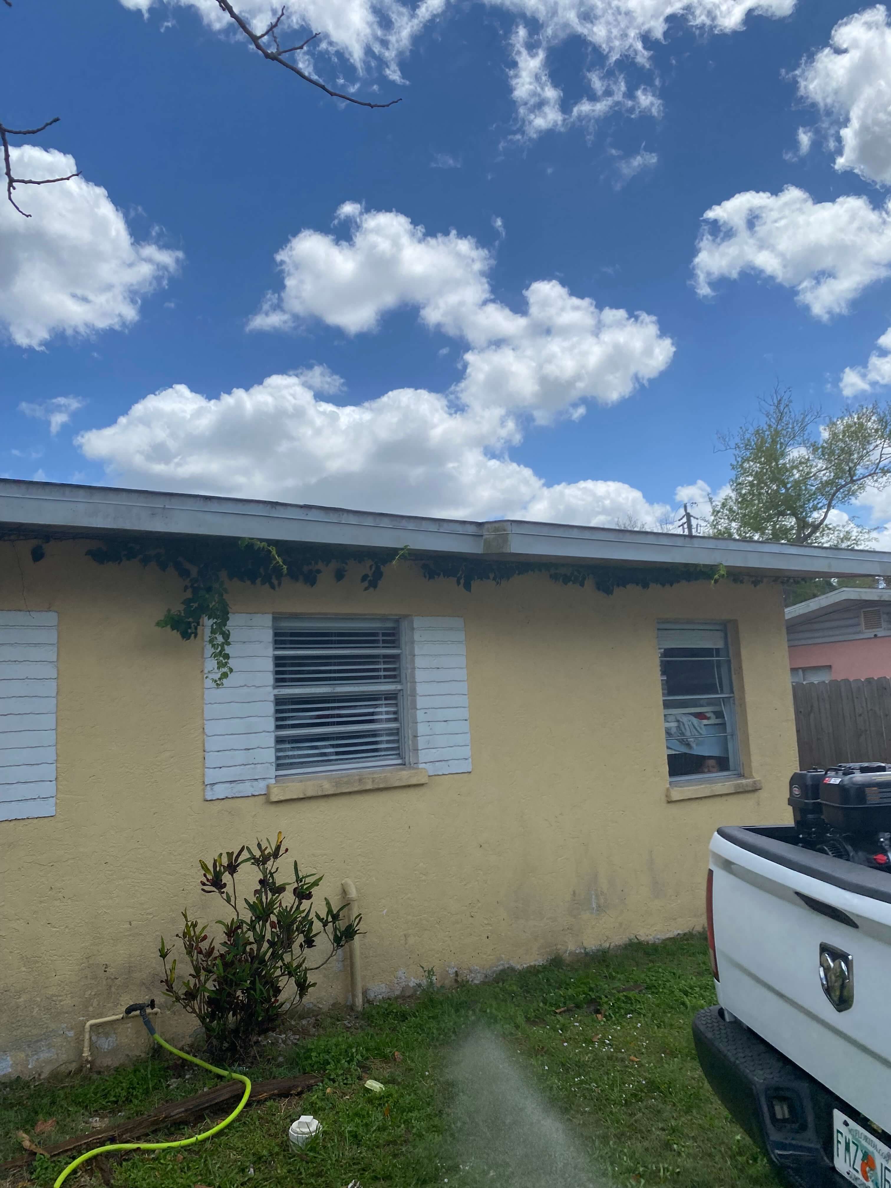 Before: side house 1